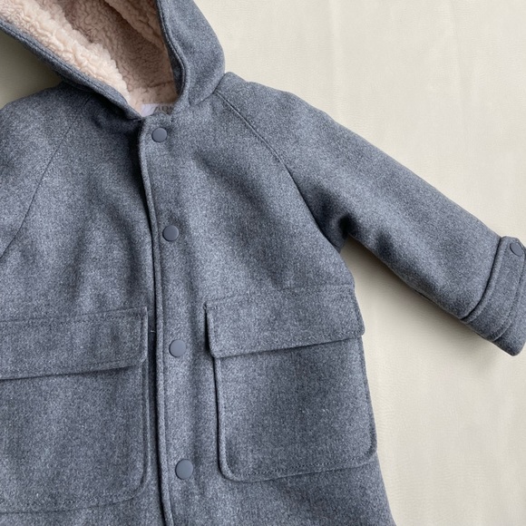 Zara Kids Peacoat Size 9-12 months & 2-3 year old - Picture 7 of 8